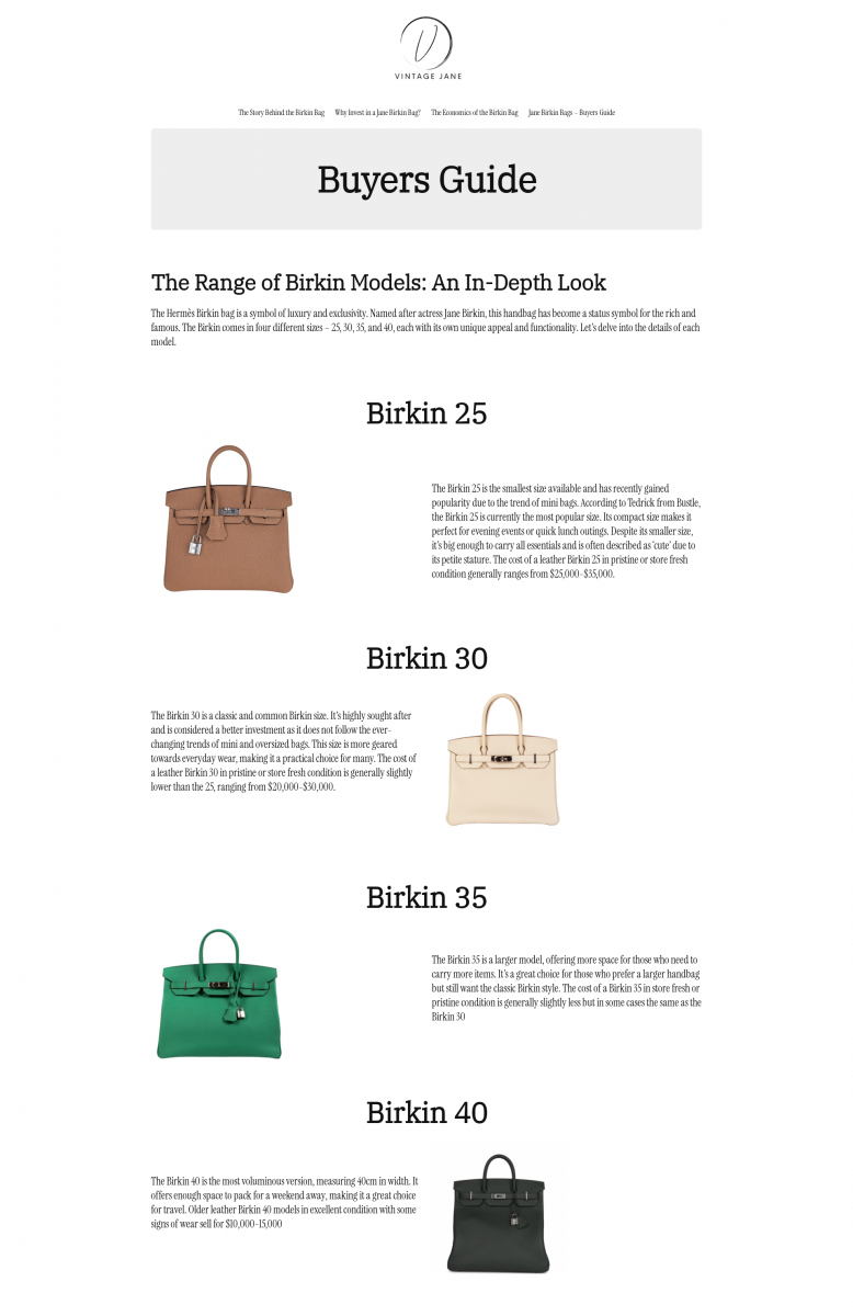 Telling The Story of the World’s Most Valuable Bag
